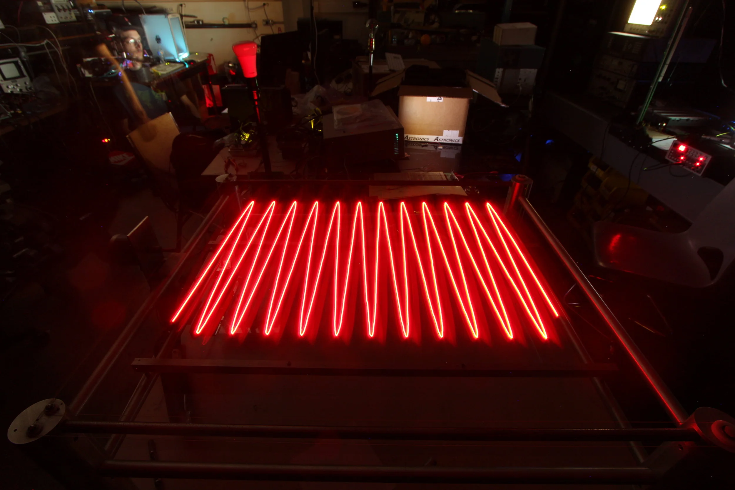 2D visualization of a wave