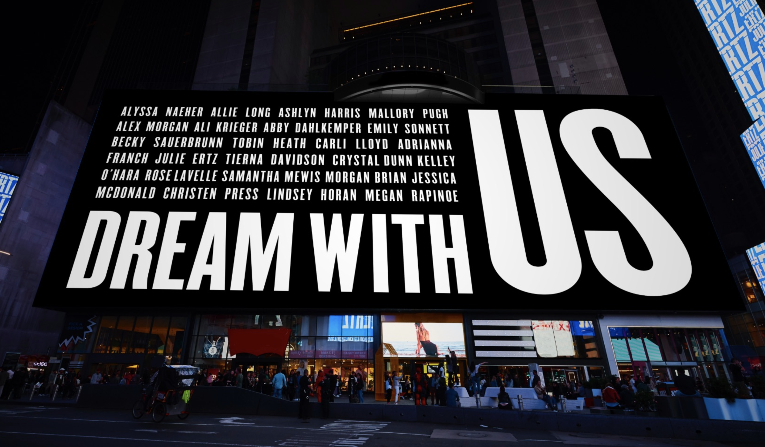 USWNT x Nike NY, Times Square NYC