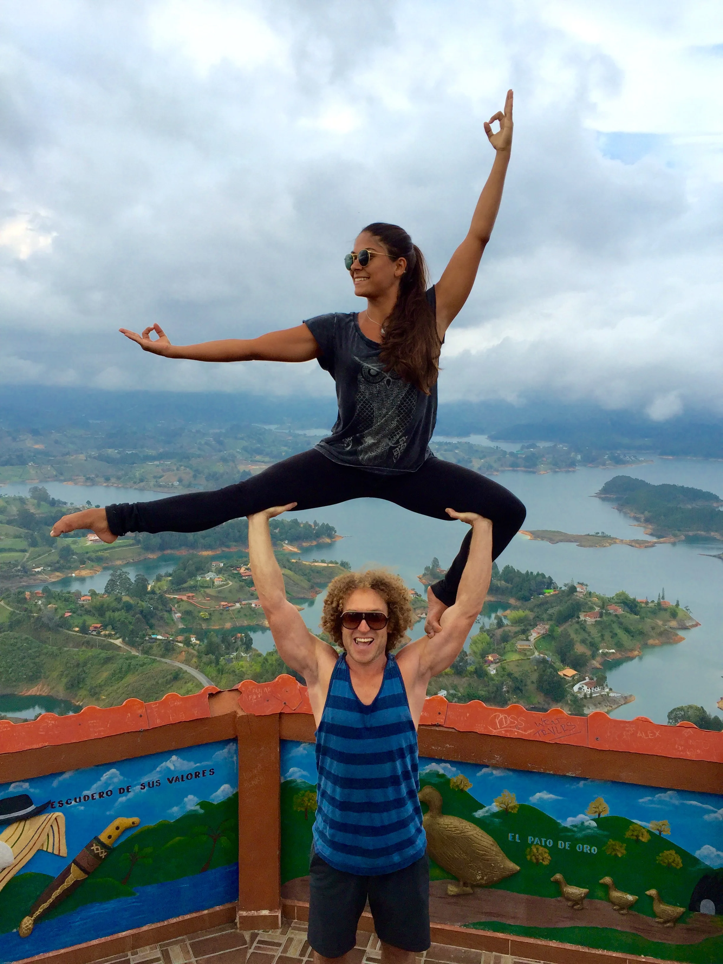 AcroYoga by the Lake