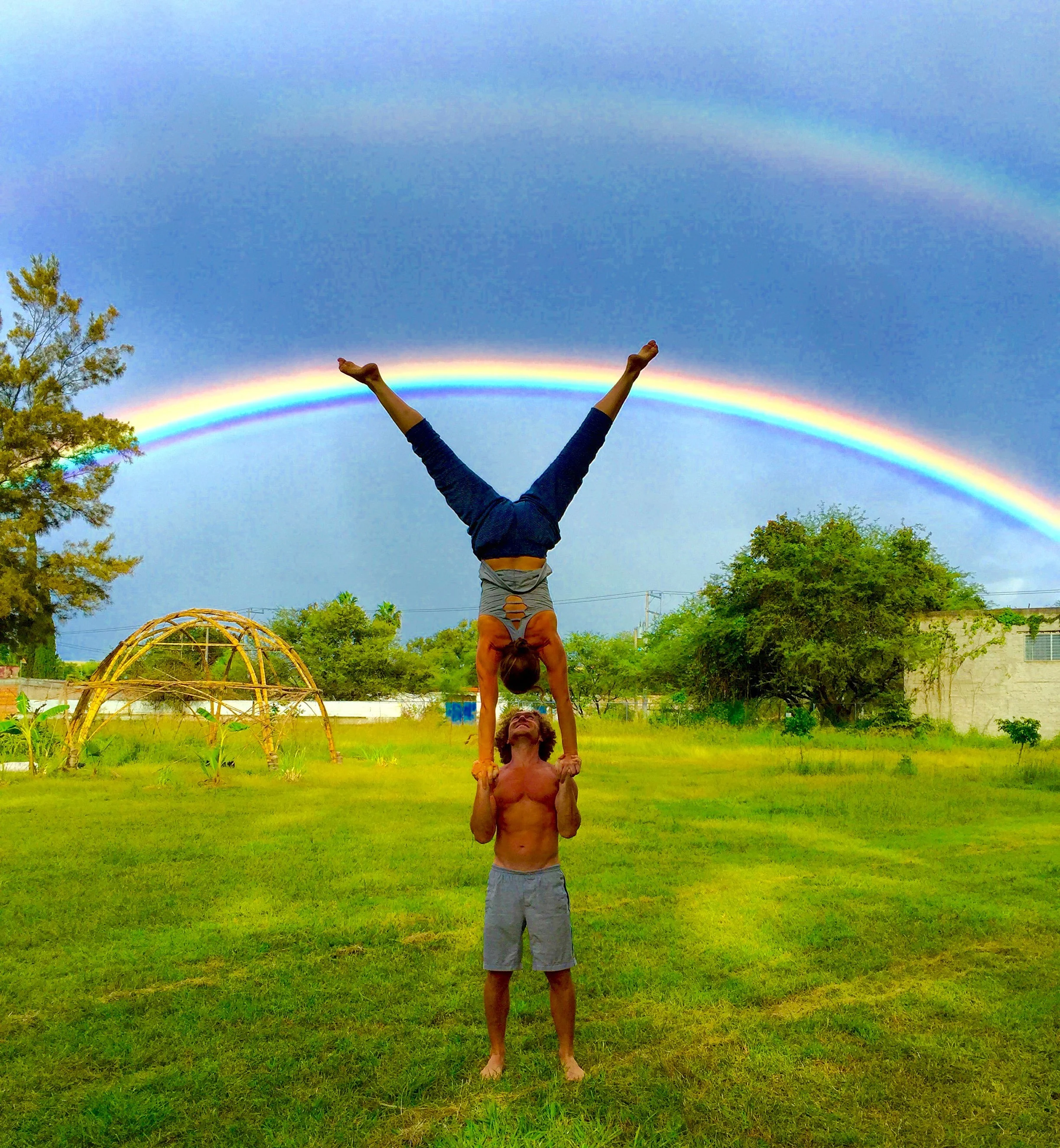 AcroYoga and Rainbows 3