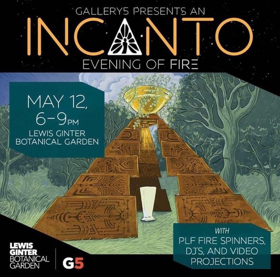 PLF is honored and excited to be collaborating with @gallery5arts and @lewisginter for a very special evening of inspired performances, where we will be welcoming to Richmond a collection of sculptures by Burning Man-born &amp; New York-based artist,