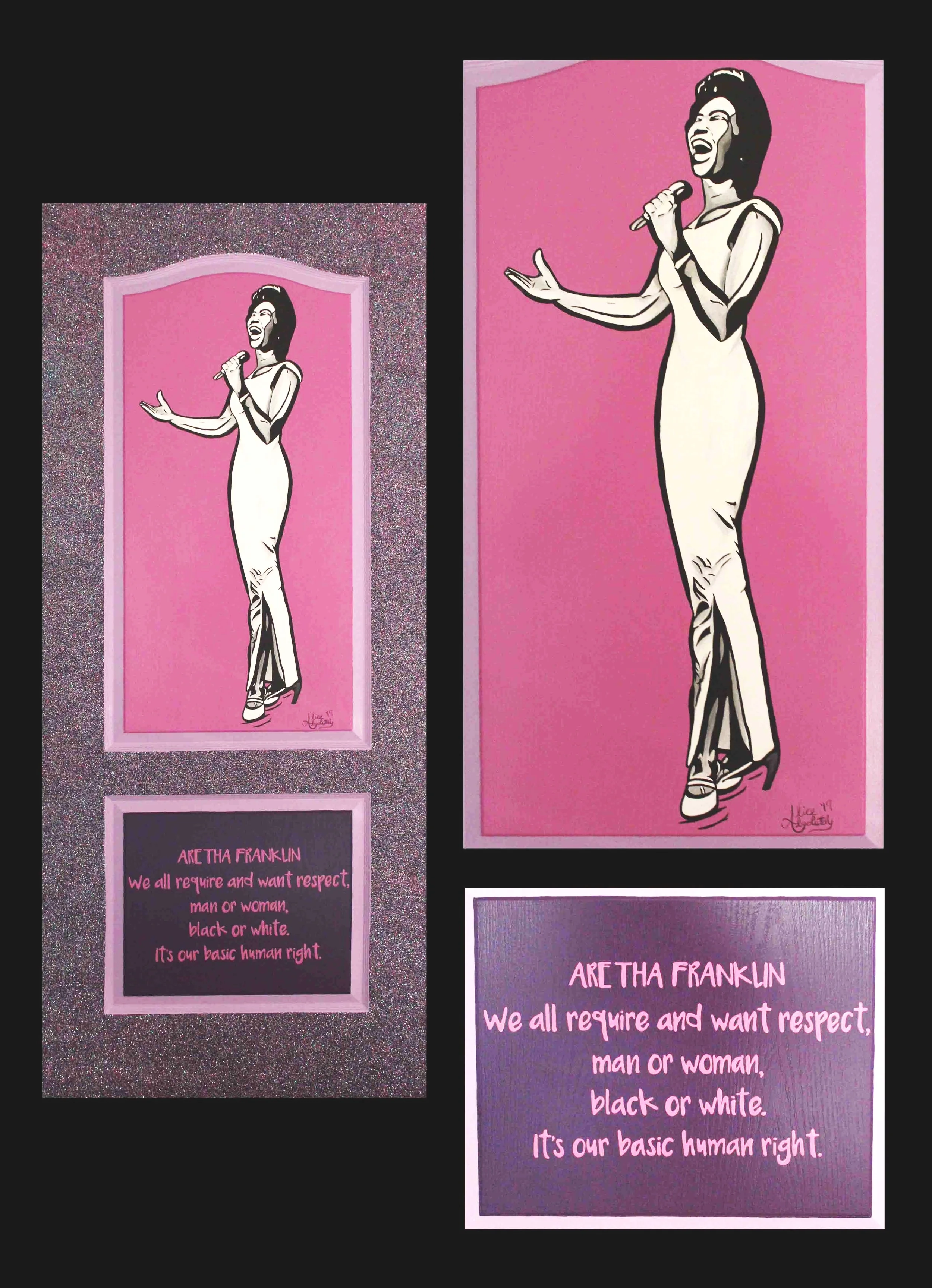 Aretha Franklin from the Public Education Partnership commission project
