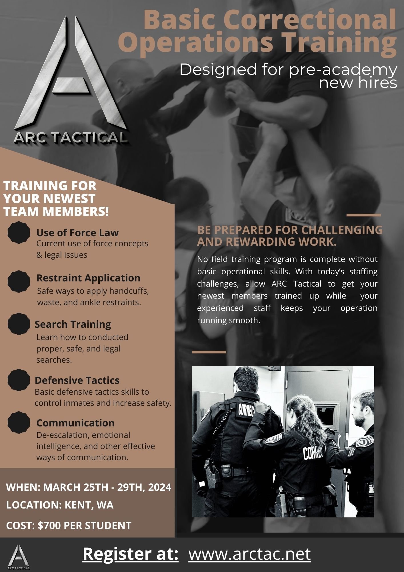 Basic Correctional Operations Course