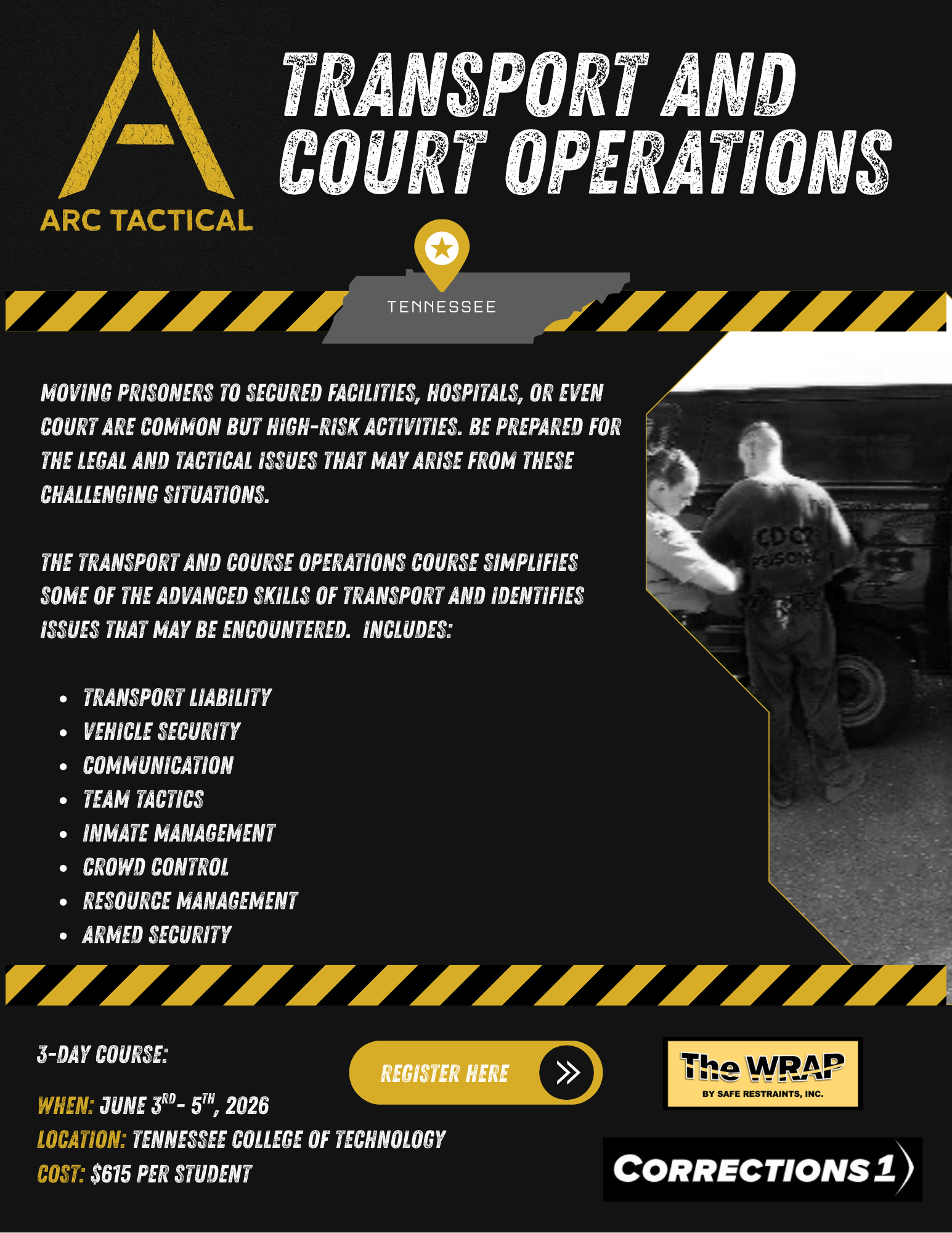 Tennessee - Tennessee College of Applied Technology - Transport and Court Operations