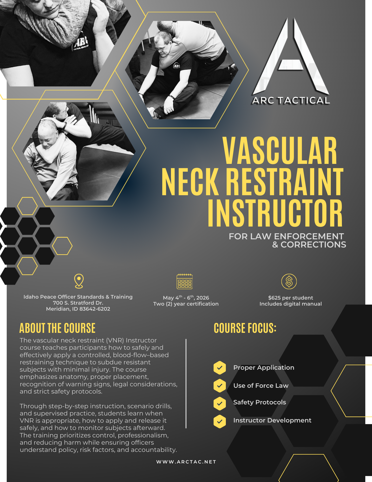 Vascular Neck Restraint Instructor - Idaho