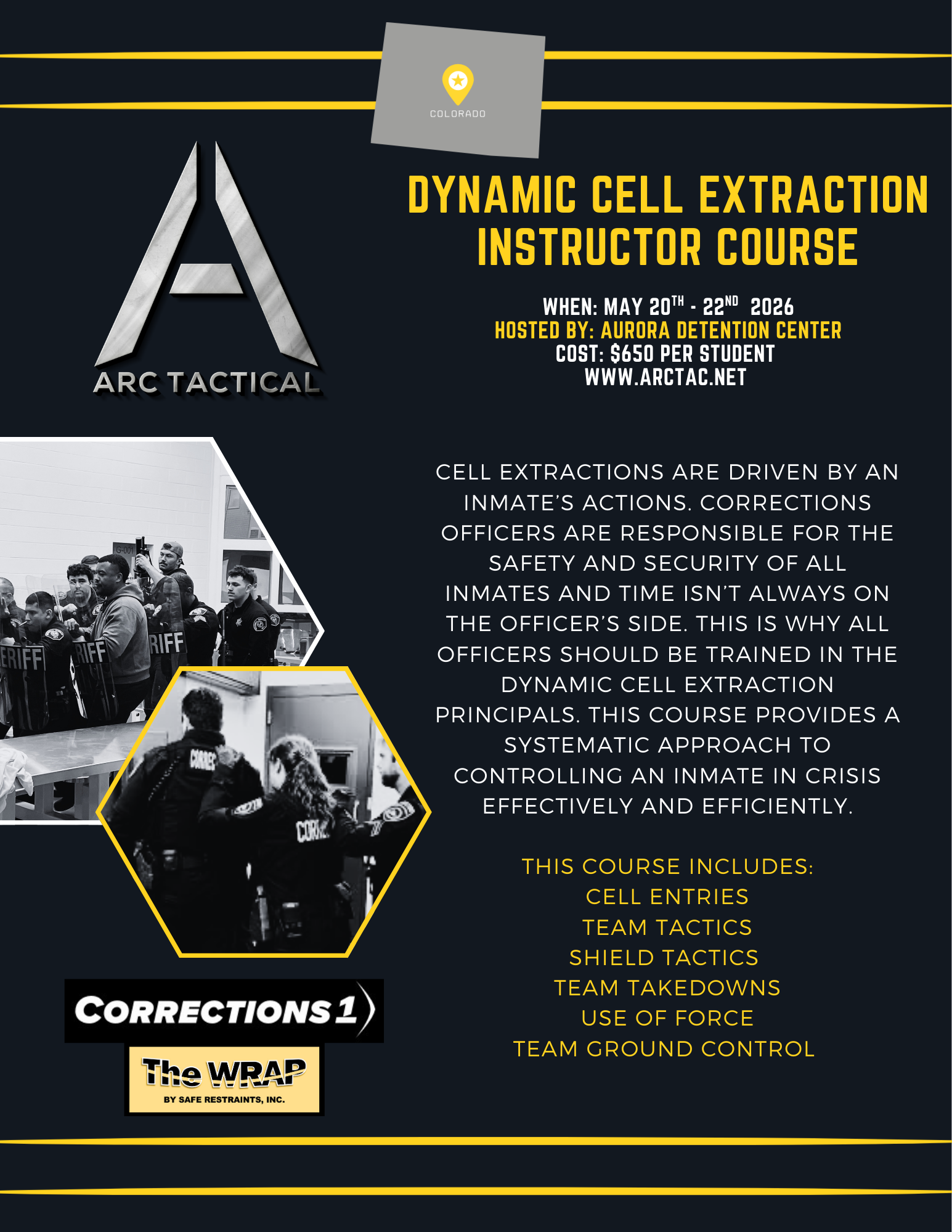 Colorado - Dynamic Cell Extraction Instructor Course 