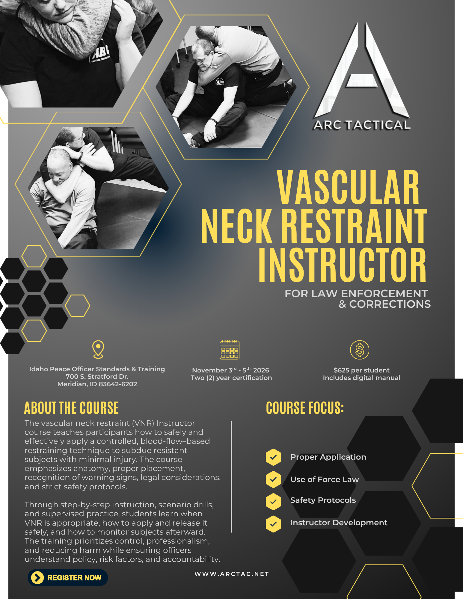 Vascular Neck Restraint Instructor - Idaho