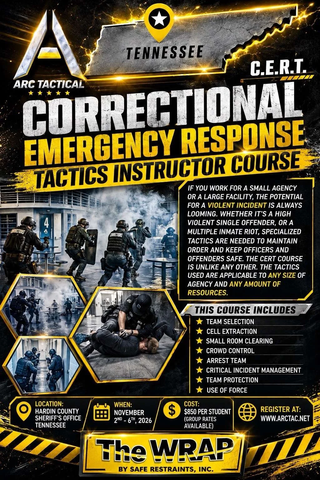 Tennessee - Correctional Emergency Response Tactics