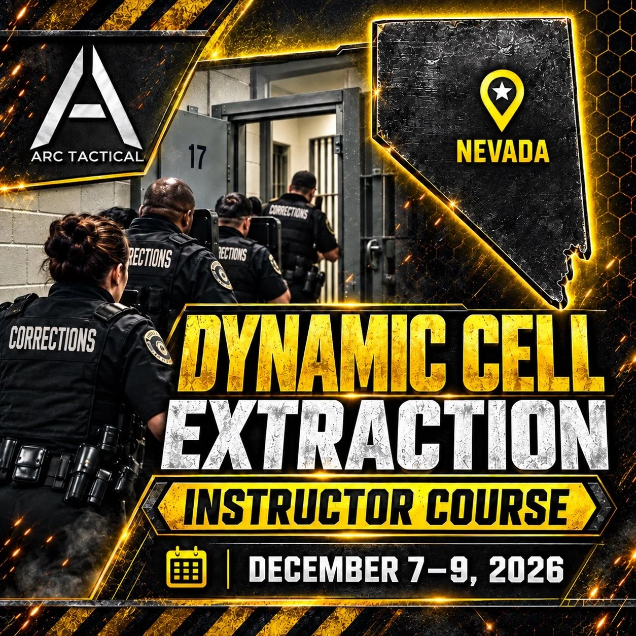 December 7th - 9th, 2026 - Nevada - Dynamic Cell Extraction Instructor Course