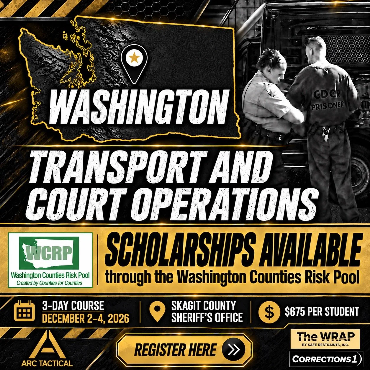 December 2nd, 2026 - Washington - Transport and Court Operations