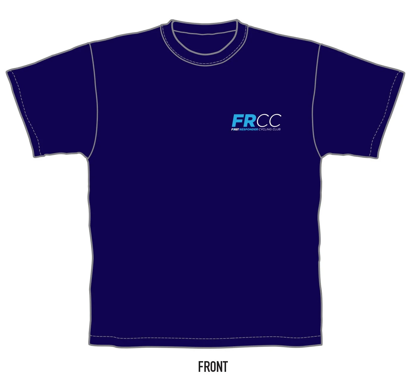 FRCC T-Shirt, Unisex, Traditional — First Responder Cycling Club