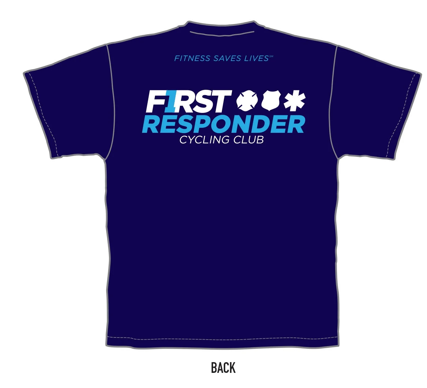 FRCC T-Shirt, Unisex, Traditional — First Responder Cycling Club