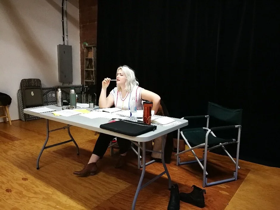 Jamie King in the Directors Chair