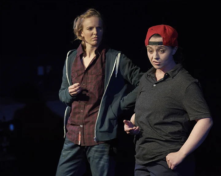 Alaine Hutton, Lauren Gillis. Photo by Michael Cooper
