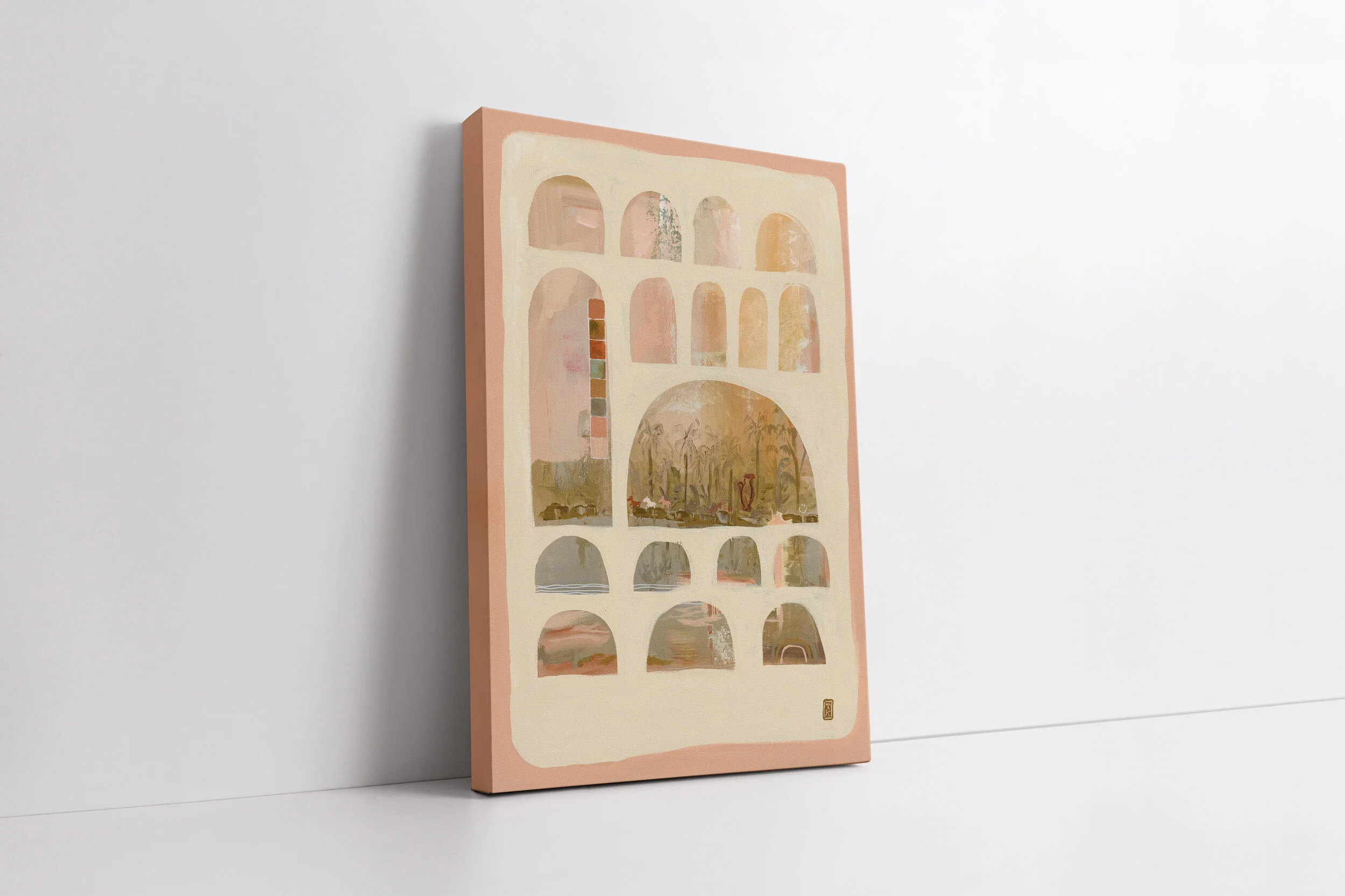 Run Free Canvas Print