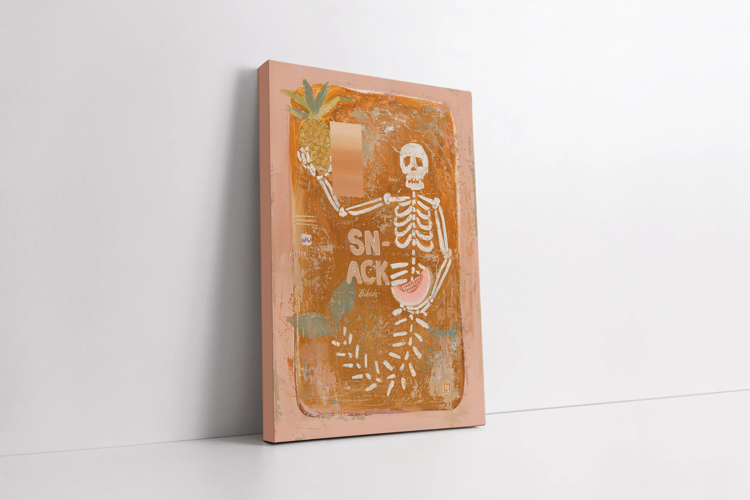 Snack Bitch Canvas Print