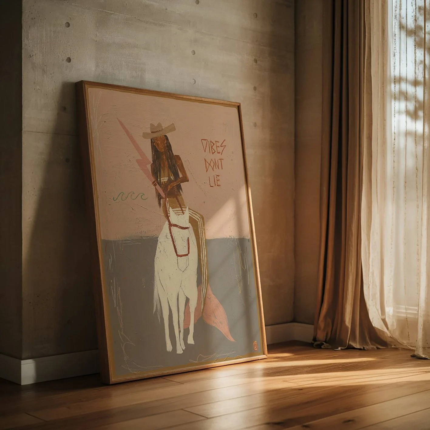 Vibes dont lie framed.JPG