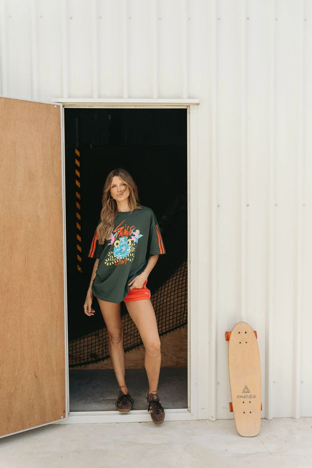 TK Savage Company Green Adult Oversized Tee.jpg