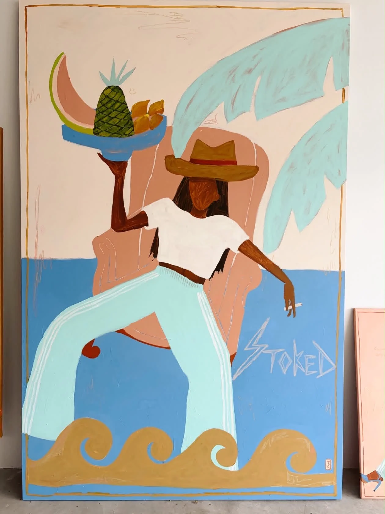 Stoked TK Original Artwork