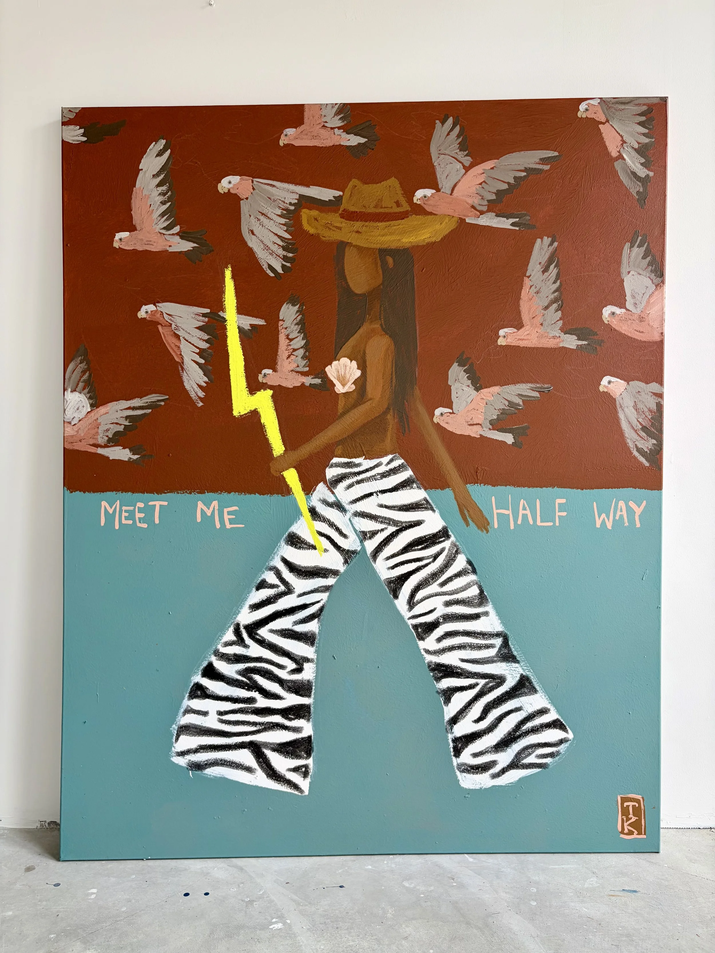 Meet Me Halfway Original Artwork