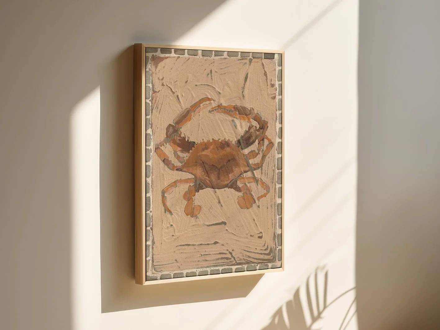 framed crab canvas print.JPG