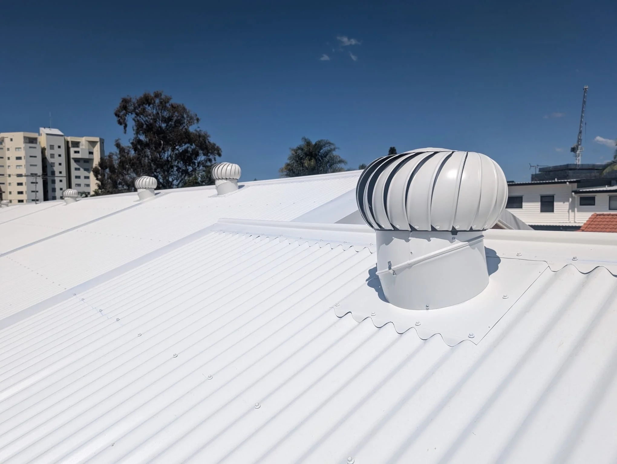 Ventilation Whirlybirds-Bostock Metal Roofing.JPG