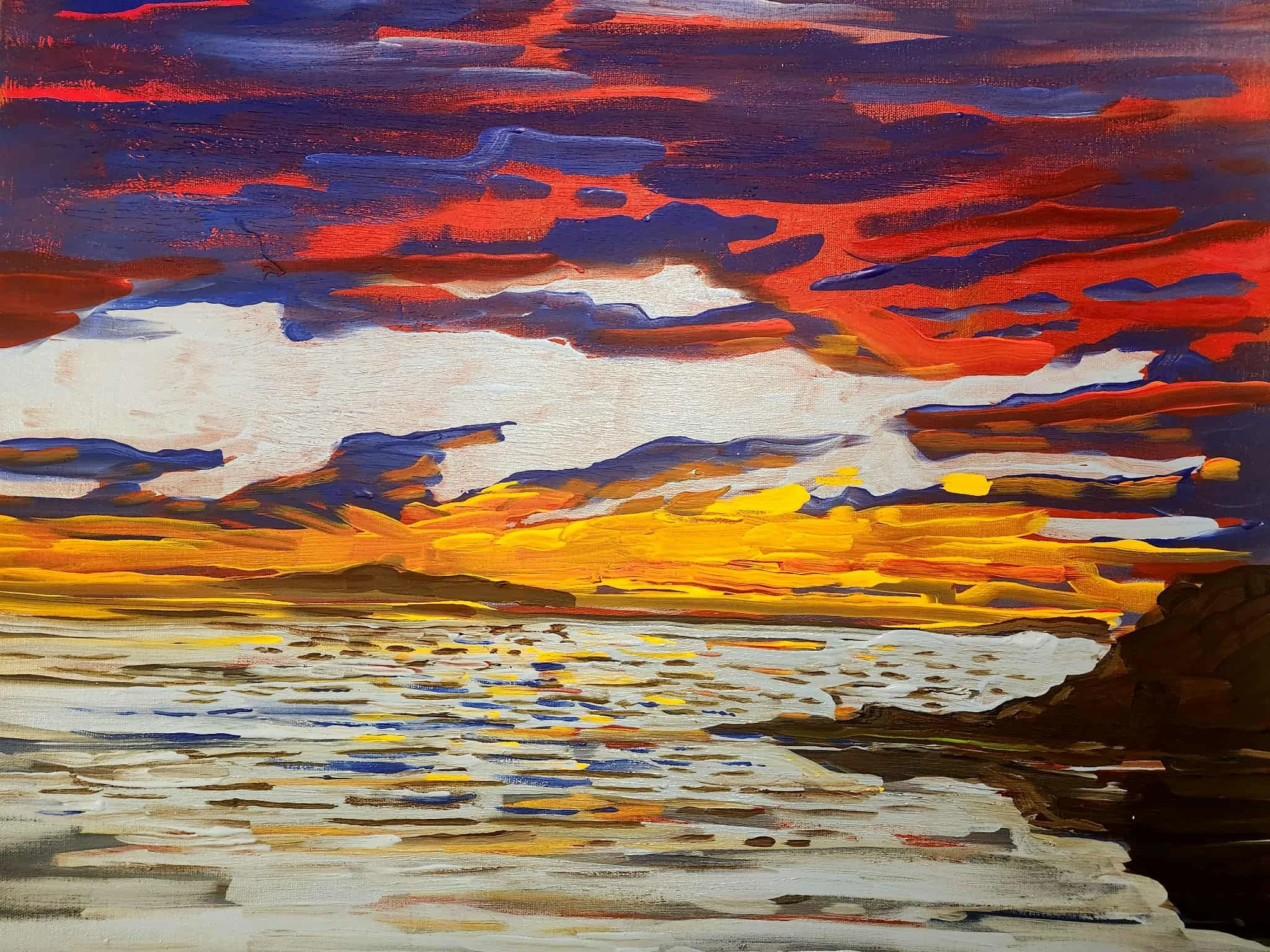 Sunrise in Harpswell