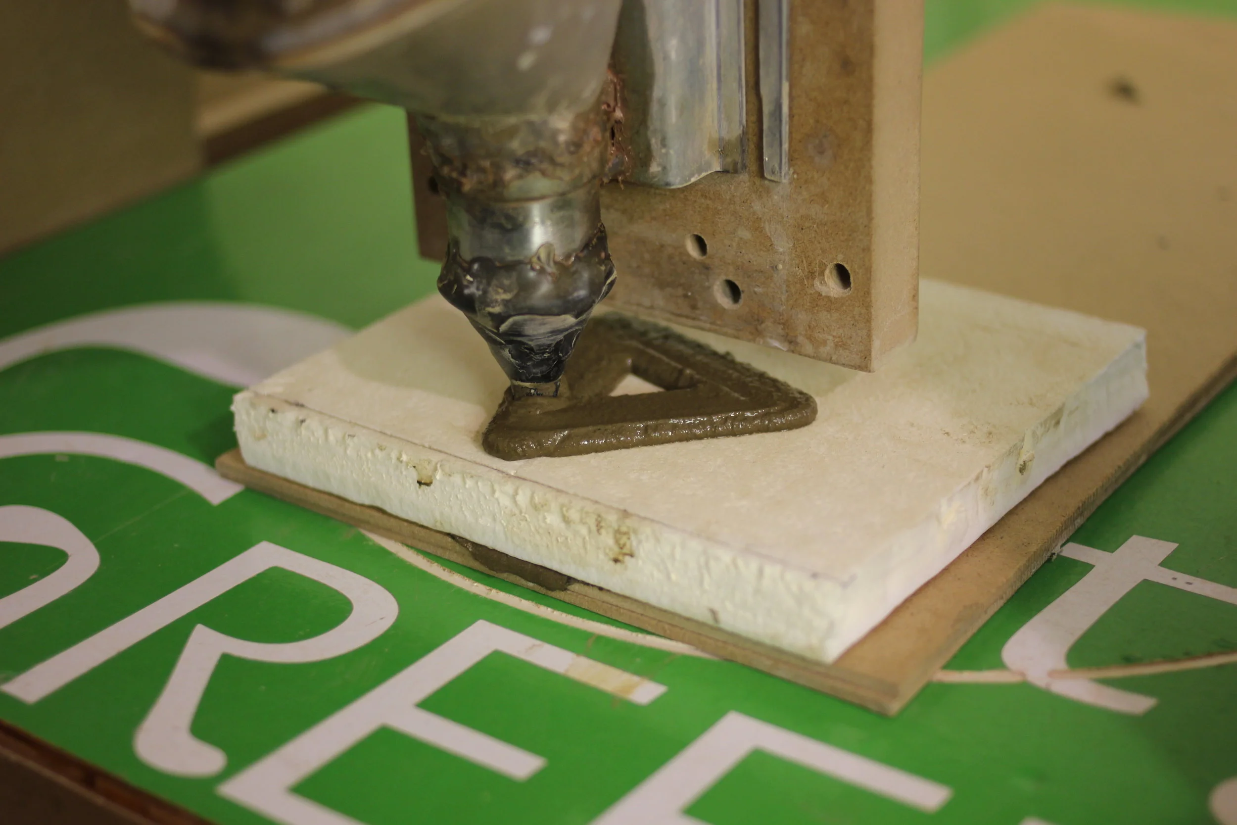  Collaboration with Maja Petek and PrintGreen   &nbsp;https://mapetie.com/   Soil 3D Print 