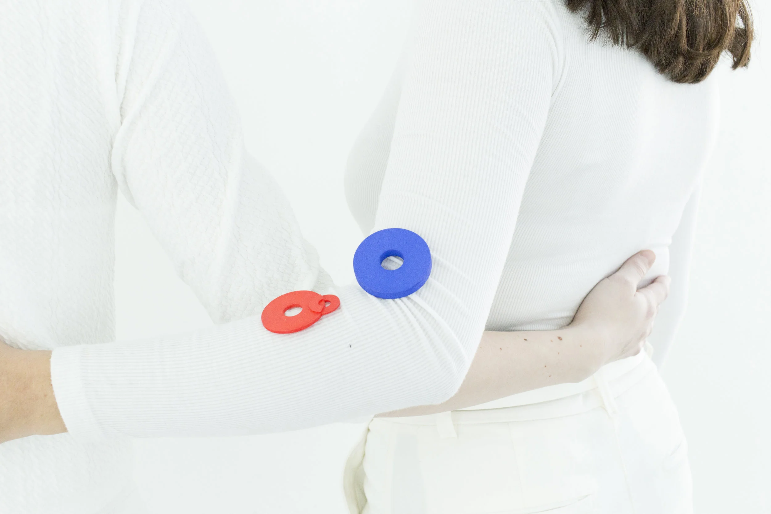 Various Artifacts Red and Blue