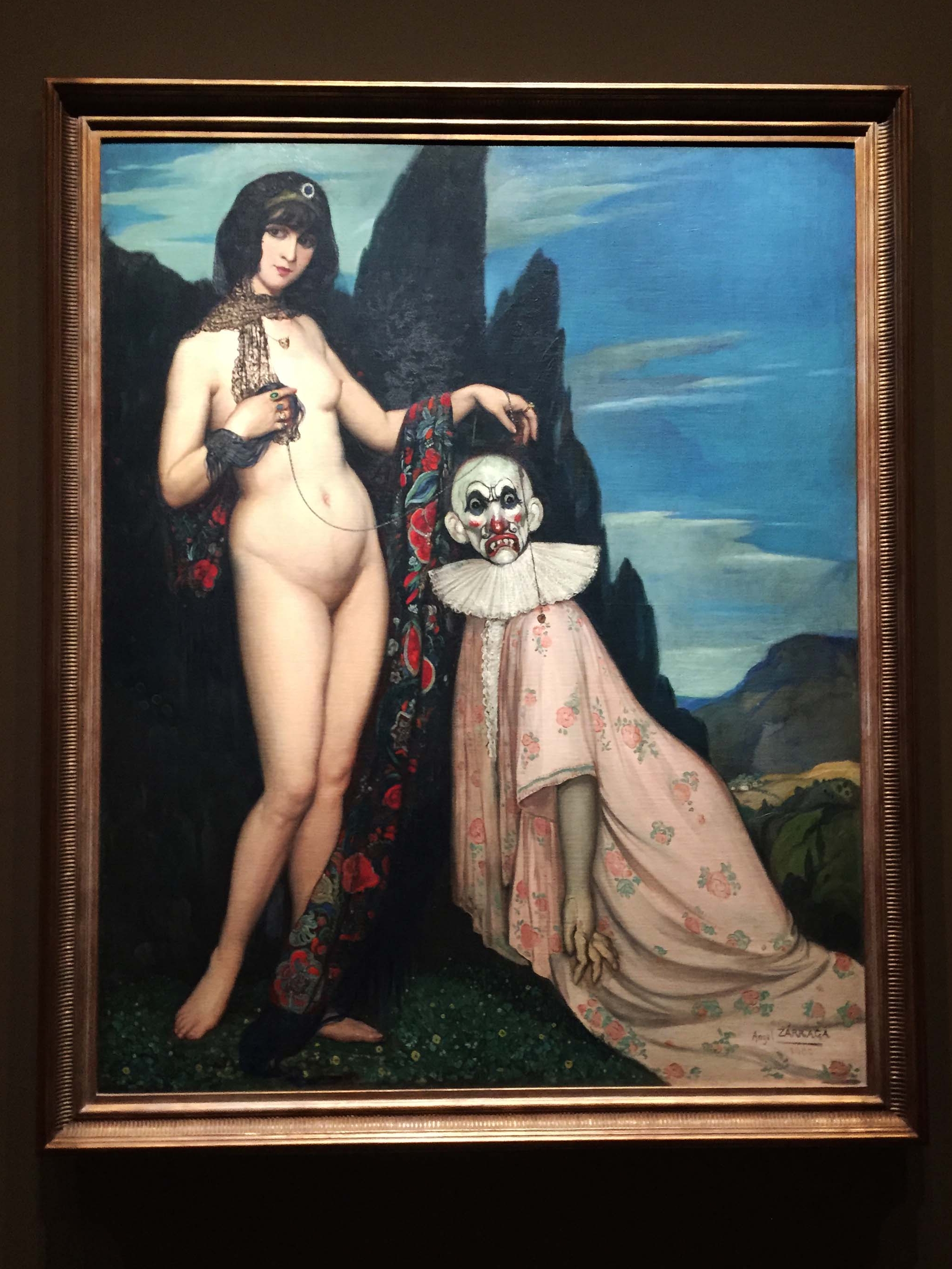 La Femme et le Pantin | Ángel Zárraga (1909)