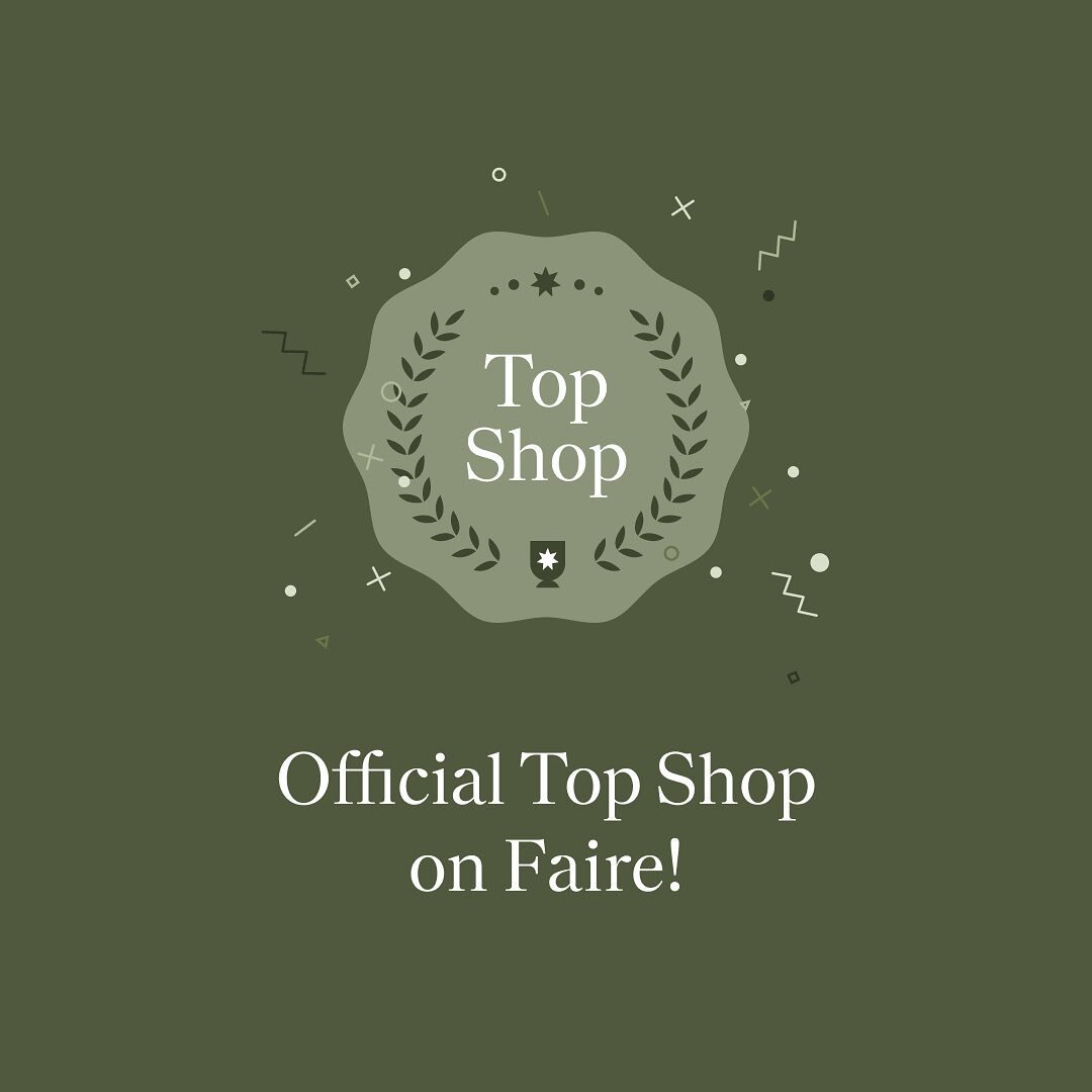 We are officially a Top Shop on @faire_wholesale ! Piccola Arte strives to make things easier for the independent businesses with whom we work. Here is one easy way to stock Piccola Arte in your shop: piccolaarte.faire.com