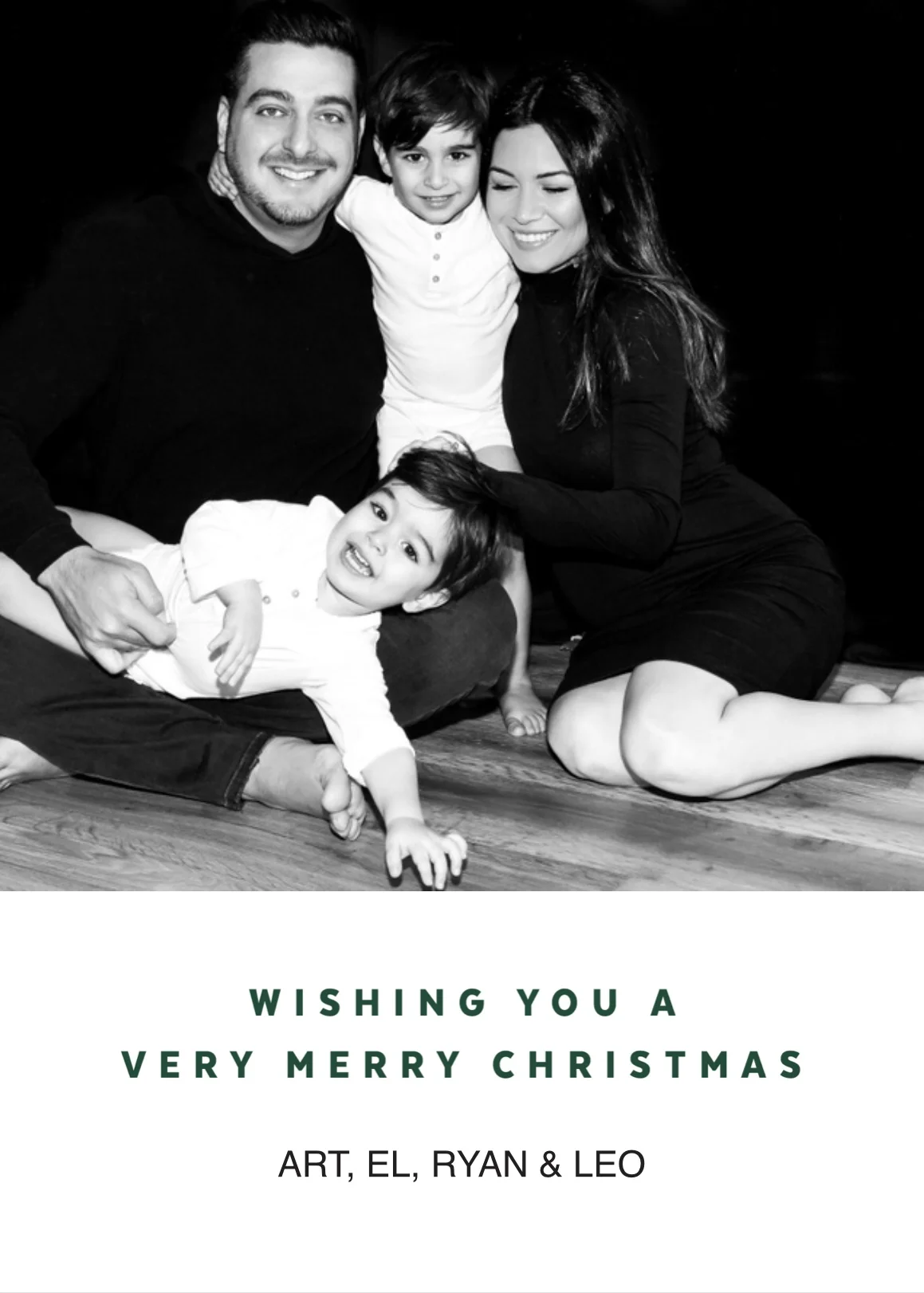 Our official 2018 holiday card