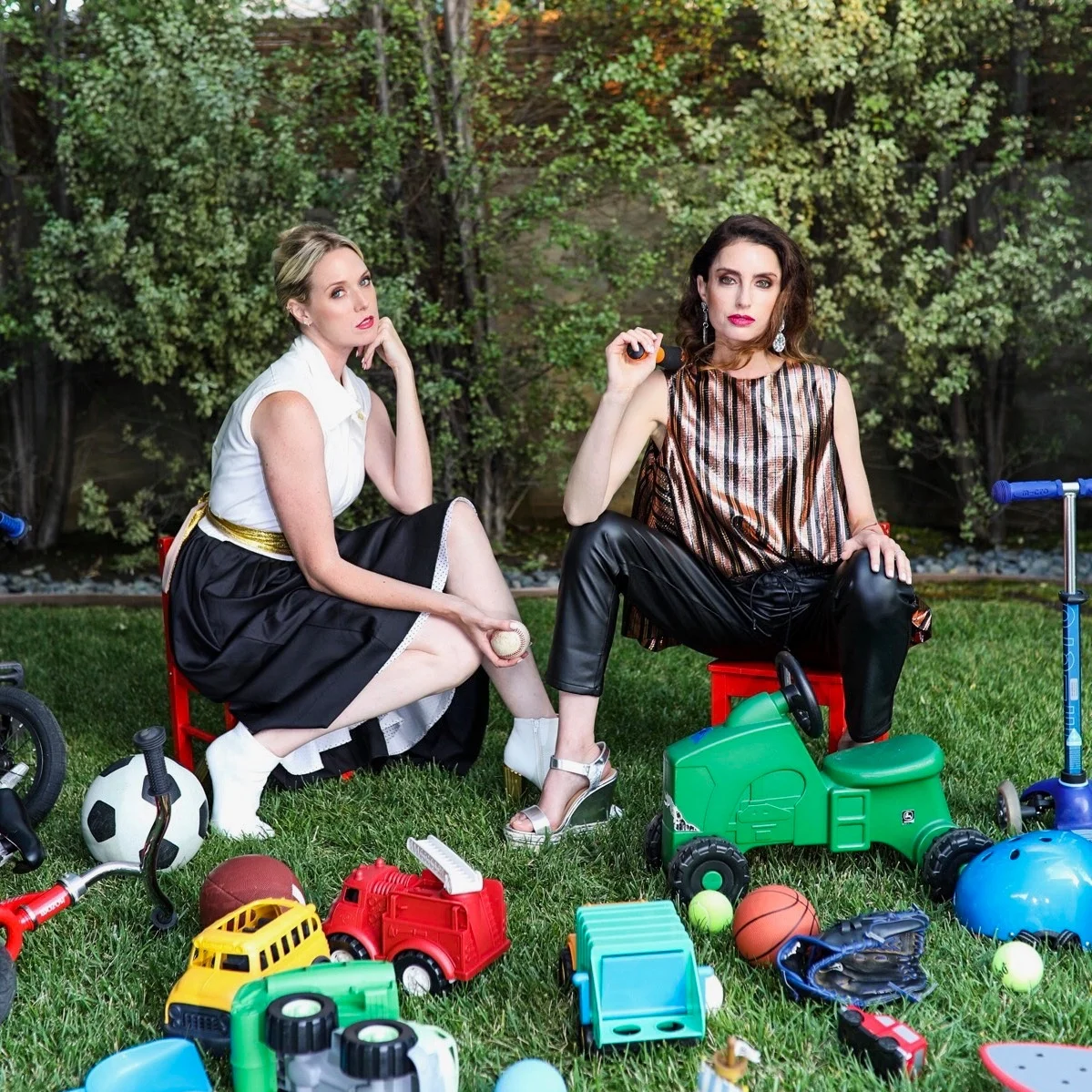 Haely White and Samantha Gutstadt of Don’t Call Me Mommy