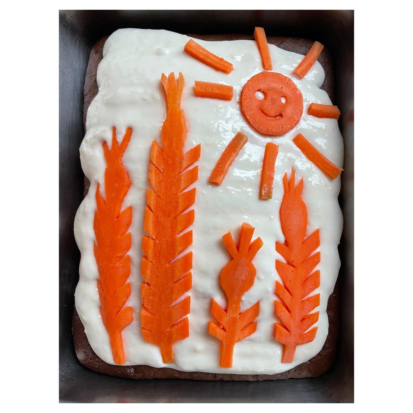 Oops I did it again 🥕 Carrot cake illustr&eacute;, franchement j&rsquo;aime autant le faire que le manger 🤍