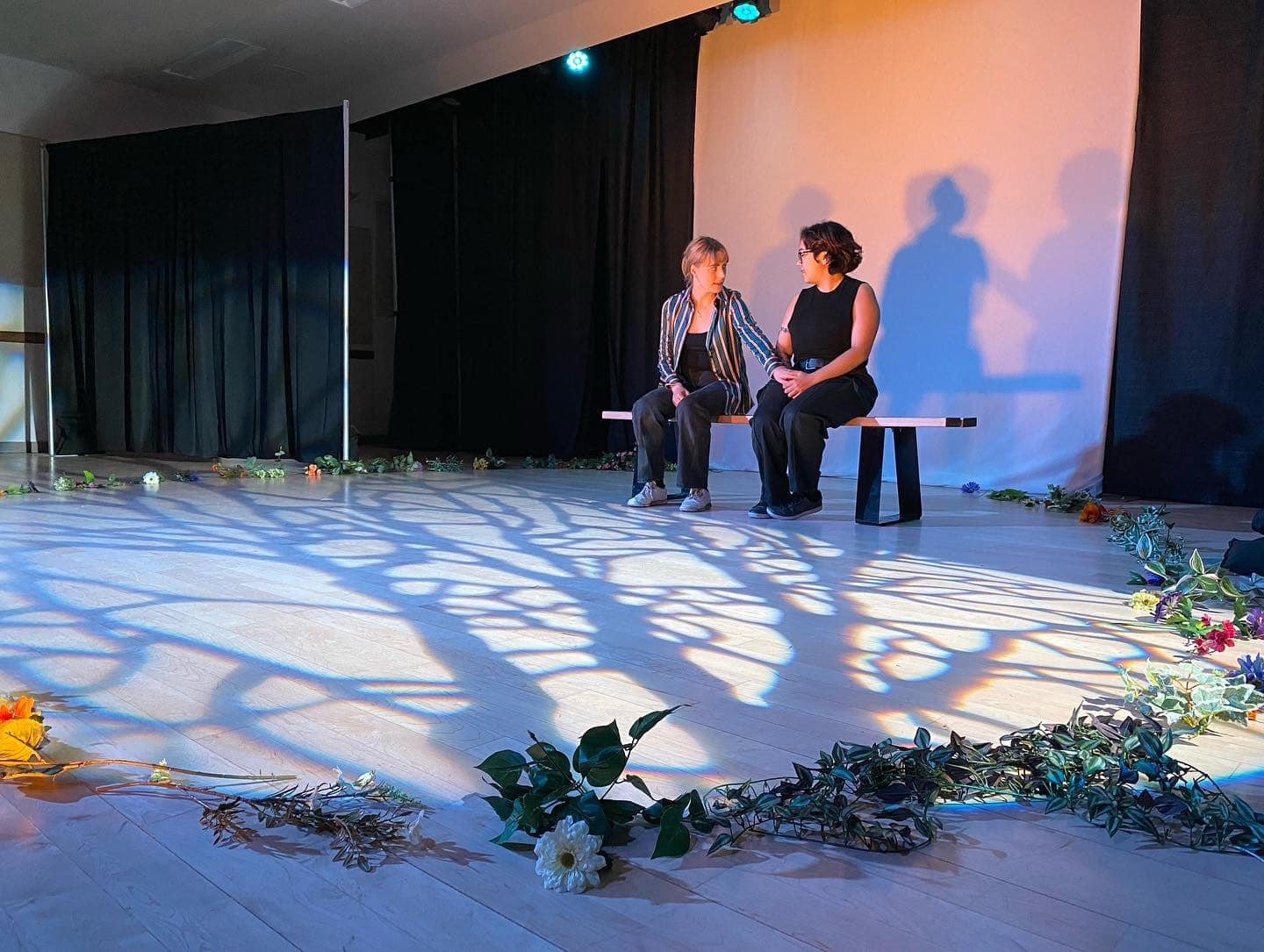 Iphigenia by Liam Salmon | Workshop | Directed by Andrew Ritchie | Lighting Design by Ami Farrow | Ensemble featuring Angie Bustos, Emma Ryan, & Autumn Strom