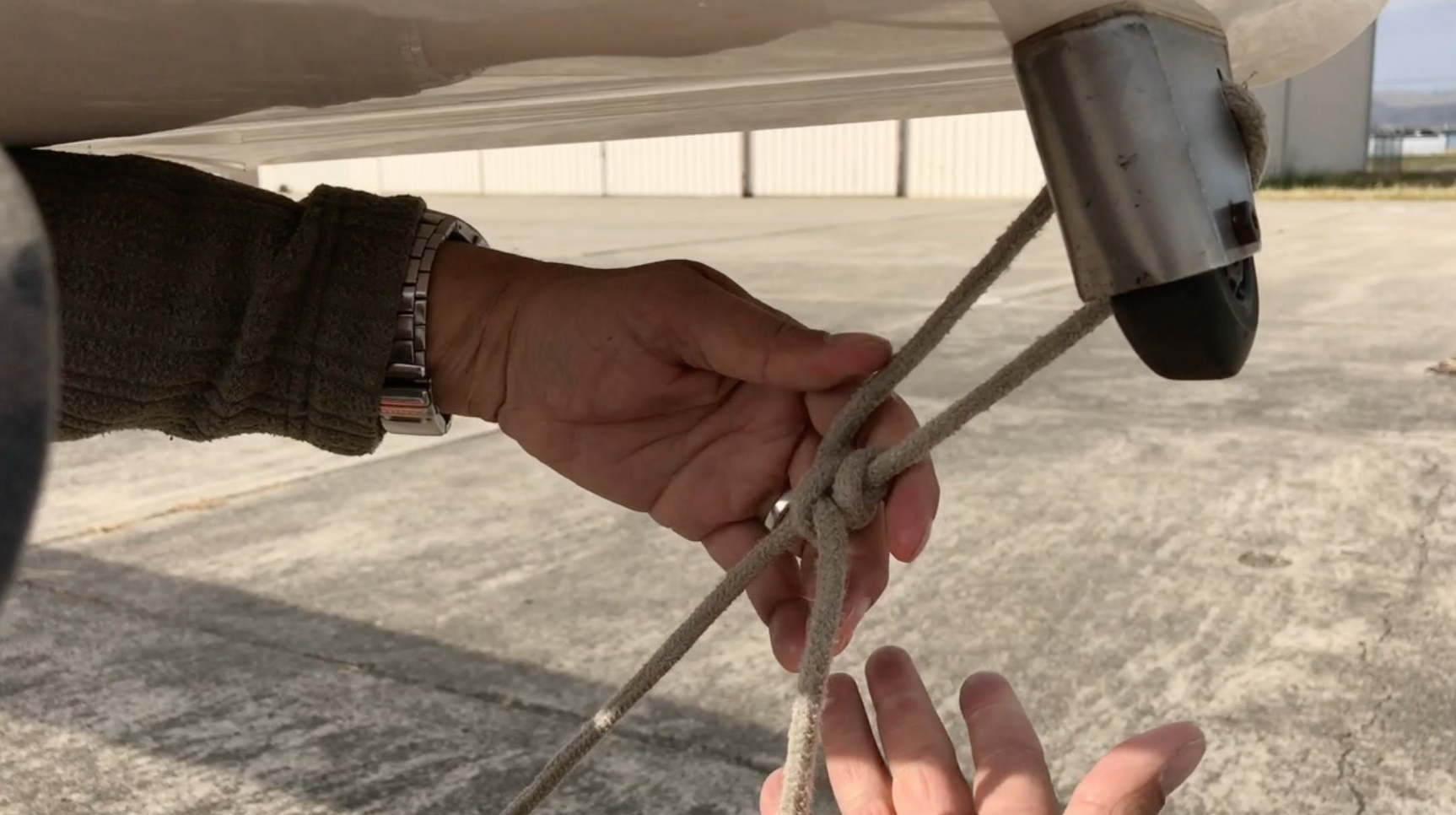 Glider Tiedowns The Midshipman S Hitch Bay Area Soaring Associates Glider Tiedowns The Midshipman S Hitch Bay Area Soaring Associates