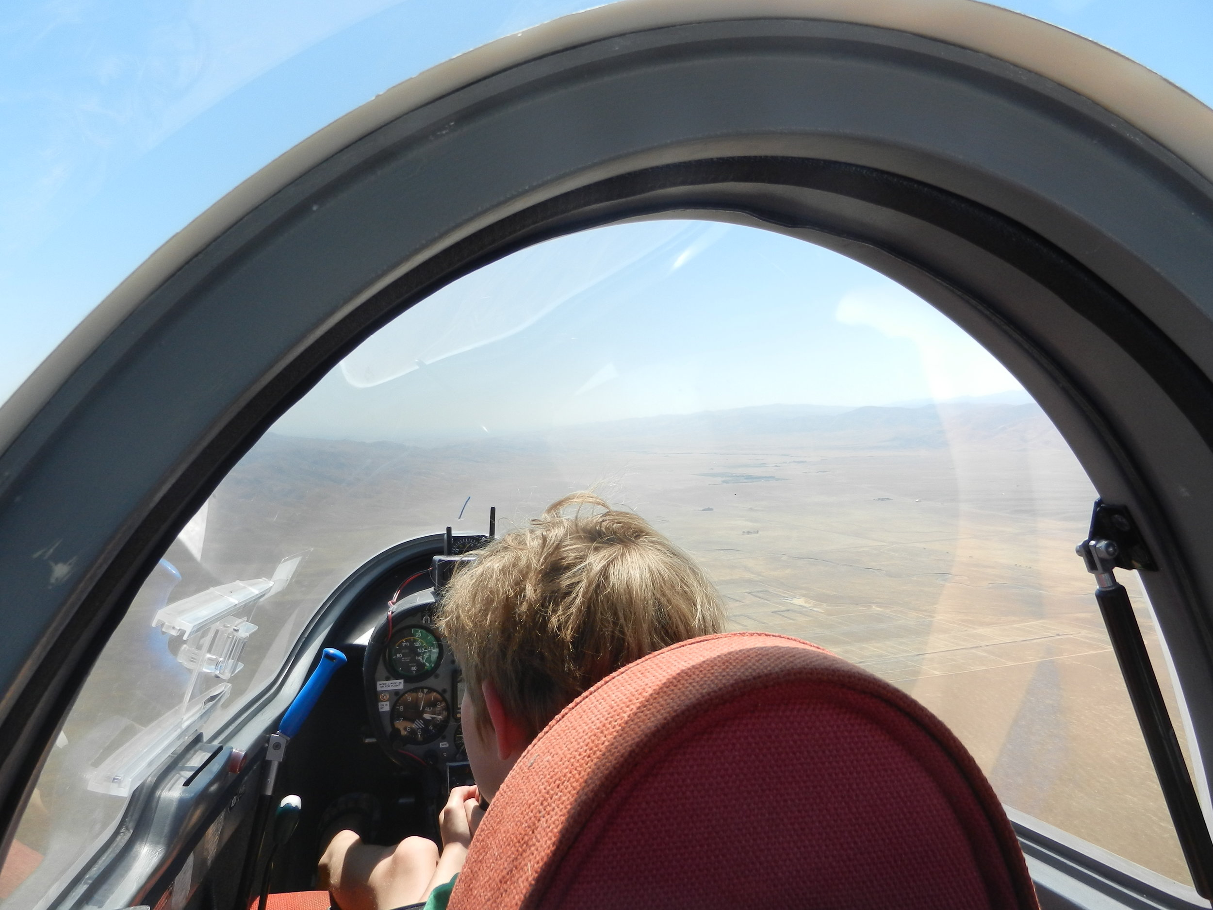 ...and then shows how he is a natural born aviator. We expect to see him again.