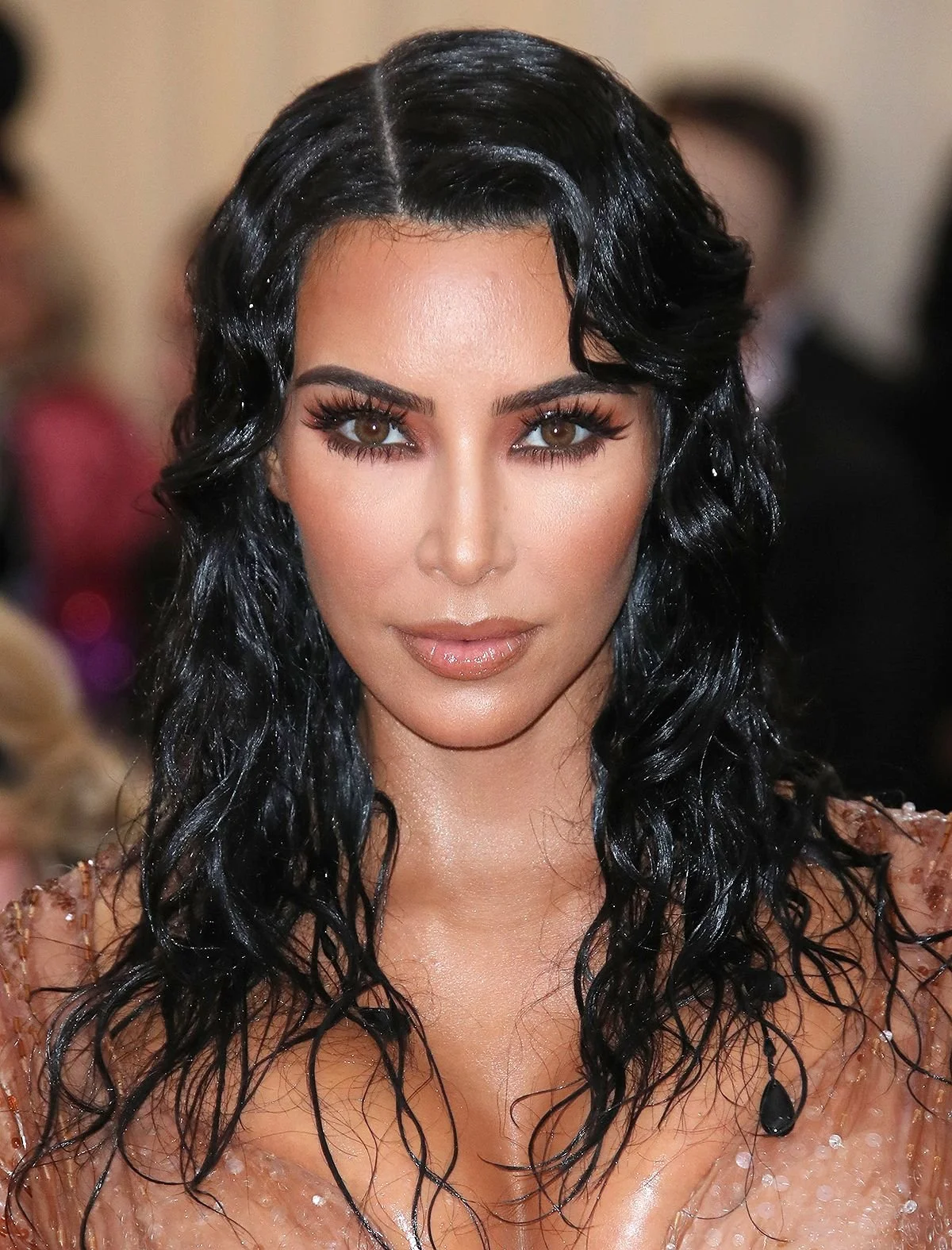 Celebrities Rocking the Wet Hair Look: Kim Kardashian, Megan Fox, More: Pics