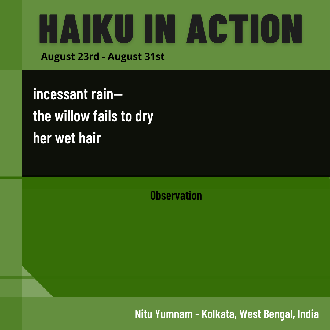 Haiku in action week 32 nick virgilio haiku association