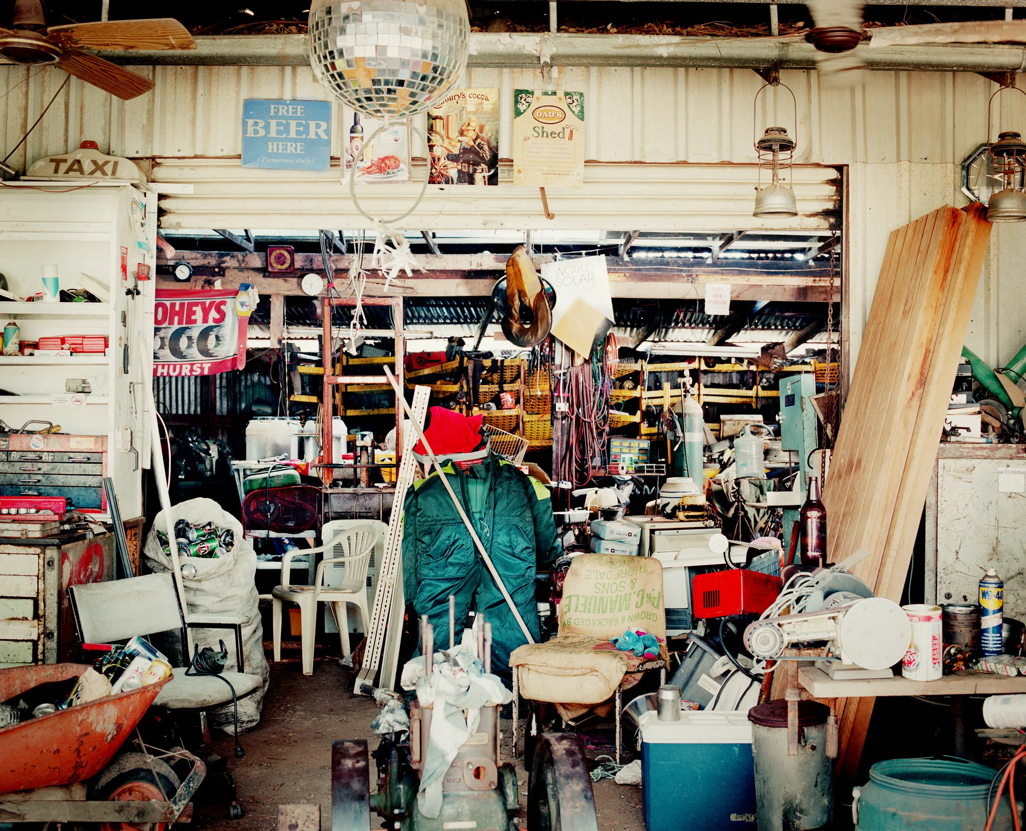 - Tommy's Shed - Medium: Lambda print Edition: 2/6 plus 2 artist's D: 109 x 134 cm / 43 x 53 in (framed)