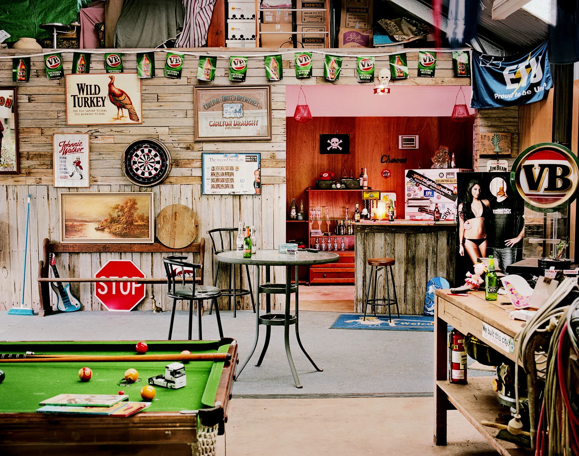 - Chris' Shed - Medium: Lambda print Edition: 2/6 plus 2 artist's D: 109 x 134 cm / 43 x 53 in (framed)