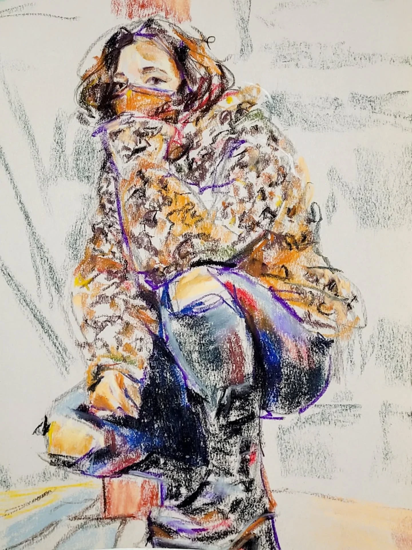 Happy birthday to @thekathernandez who let me make a private joke into a painting for my solo show a few years ago 🥰 love you ya giant Egg

"No One Forgets Their Name" 2023