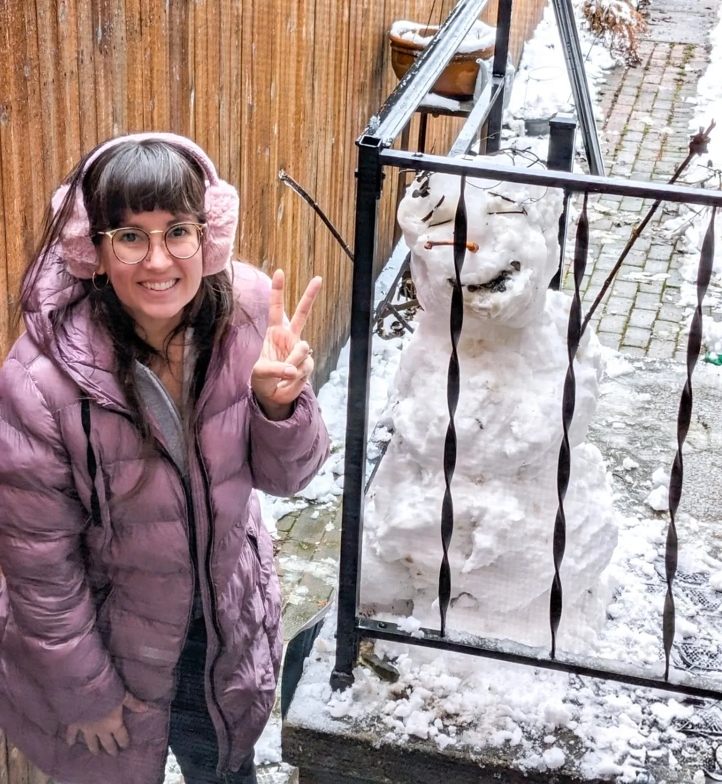 This is not soft pastel, this is a snowman.