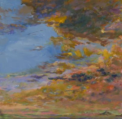 Cape Neddick Surfers (top panel), acrylic on panel 4' x 4' unframed, $6500
