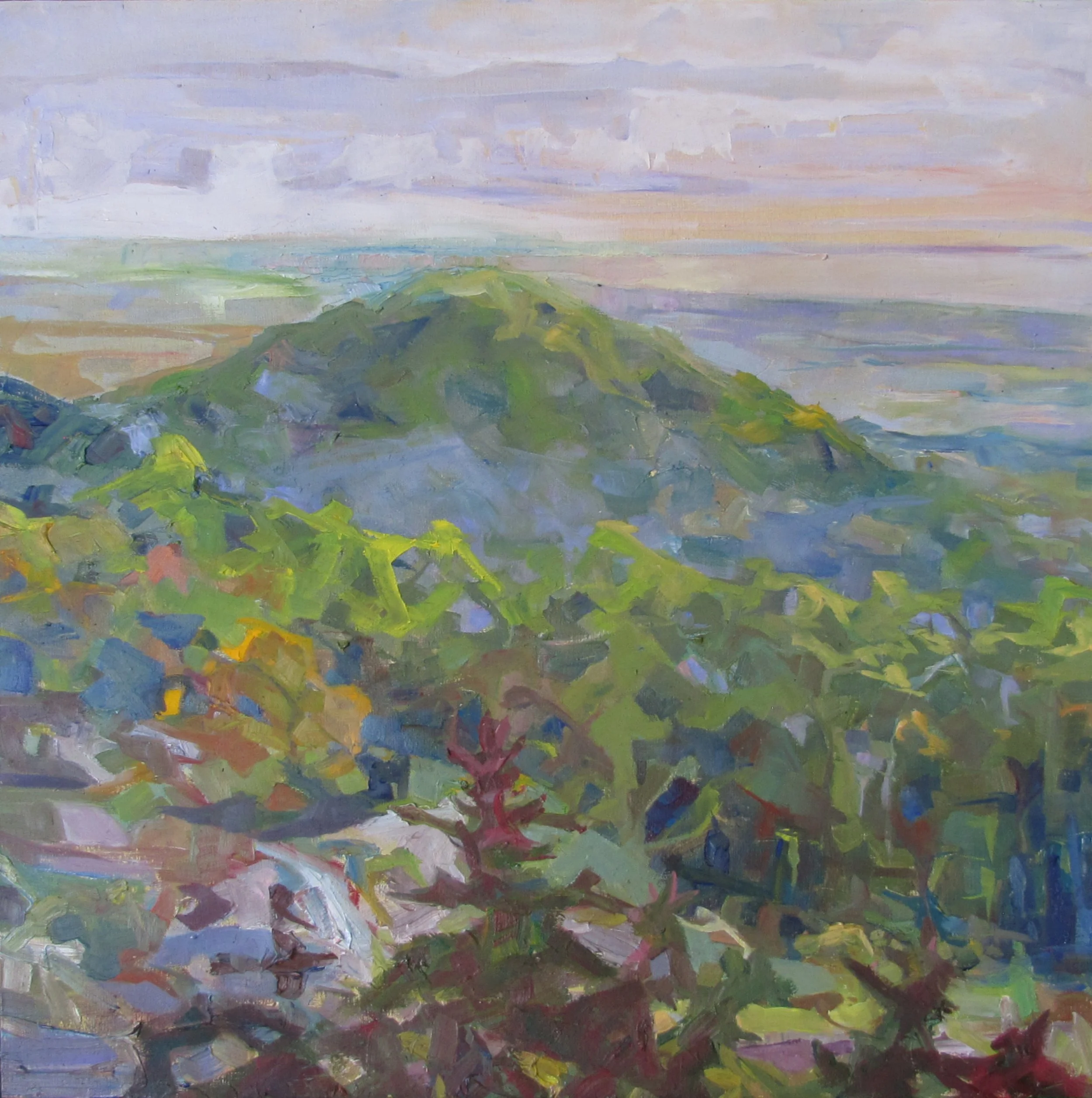 Second Hill from Mount Agamenticus, oil 18" x 18" $800