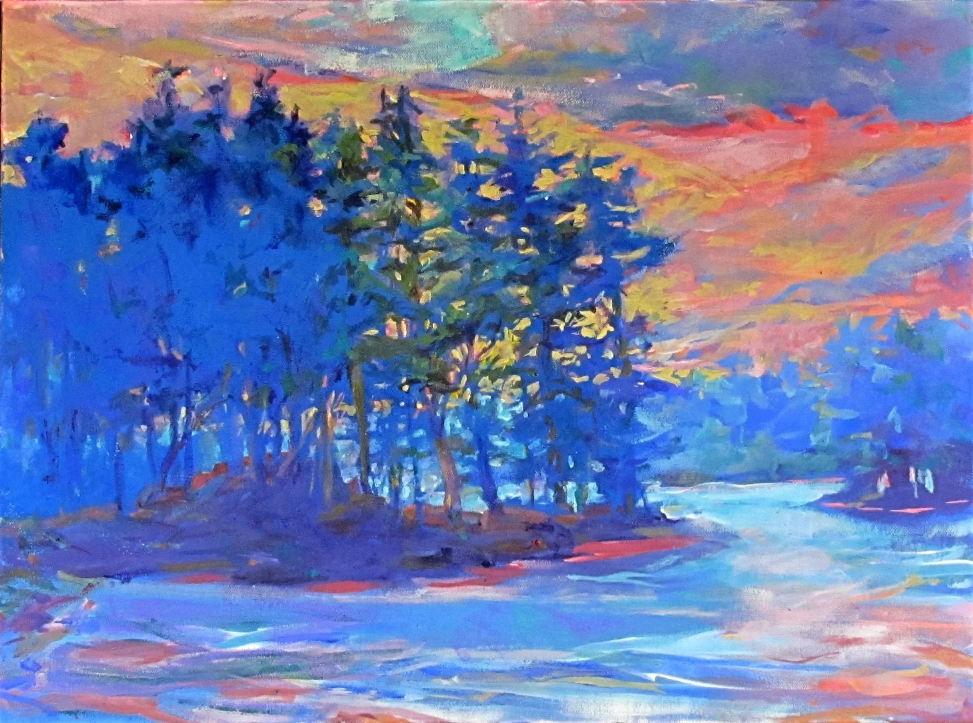 Micahel Walek Sunset Cove achrylic18x24 $2000.jpg