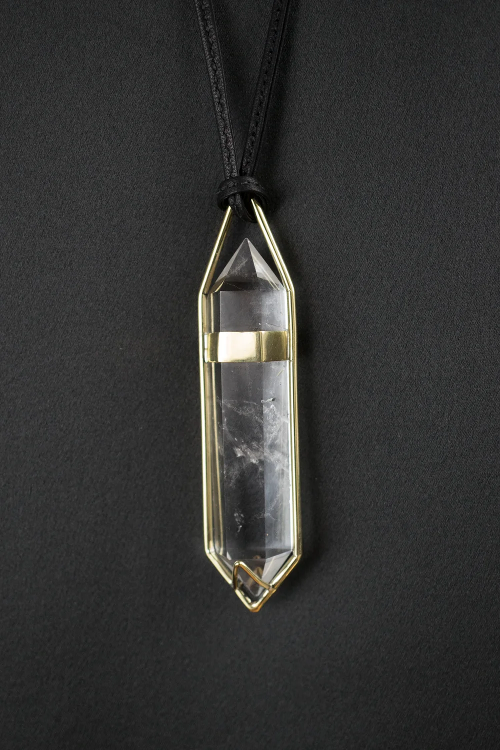 Large Quartz Pendant — Lorae Russo