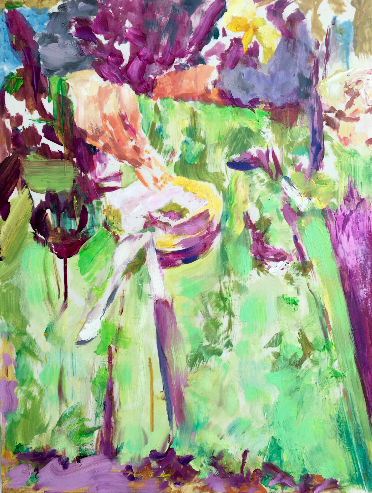 Small Green Table, 2016