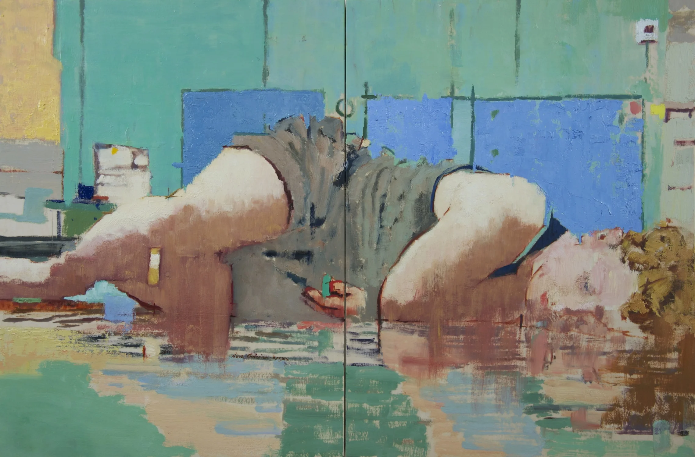 Stephanie reflected, 2011