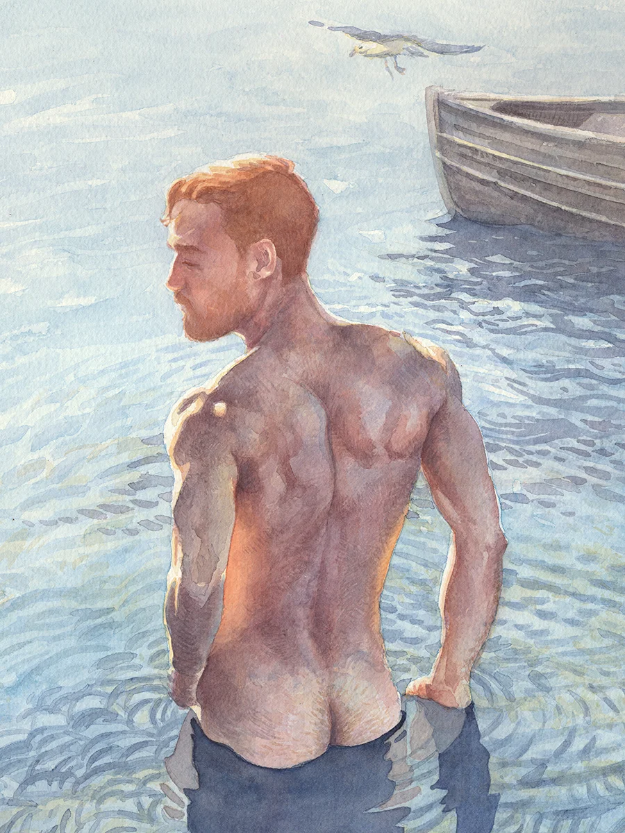 Redhead and Ripples